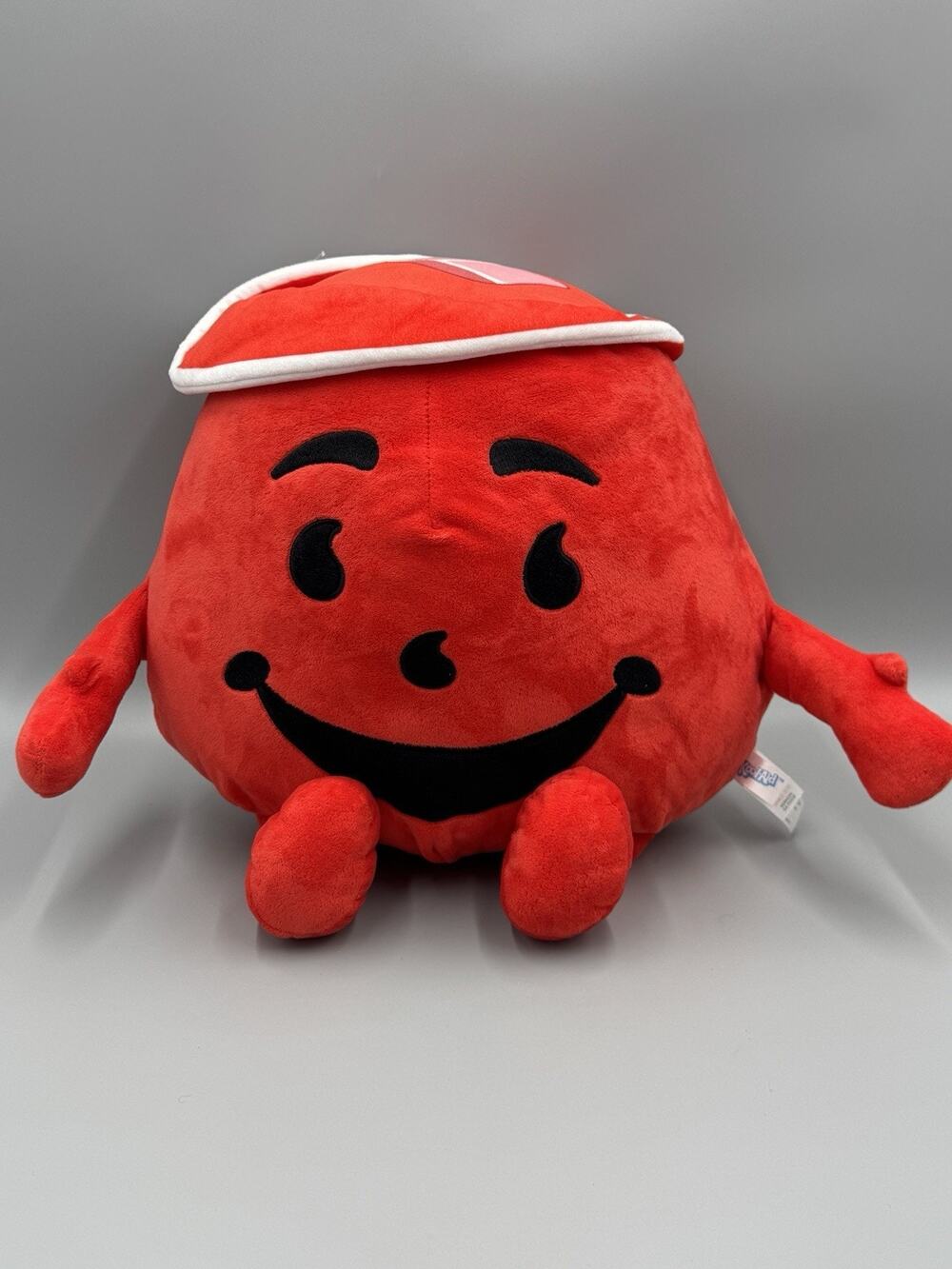 Fiesta Kool-Aid Man Plush Stuffed Toy Red Pitcher 15 Inch